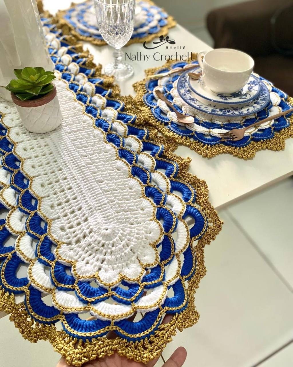 ست رانر و زیربشقابی خورشید